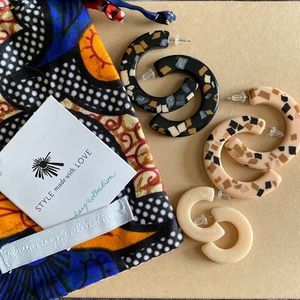 Noonday earrings - set of 3